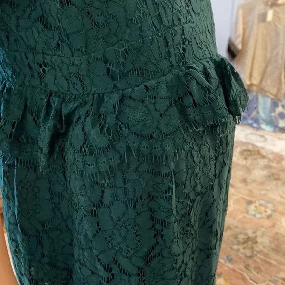 ASOS green lace maternity dress - Picture 9 of 16